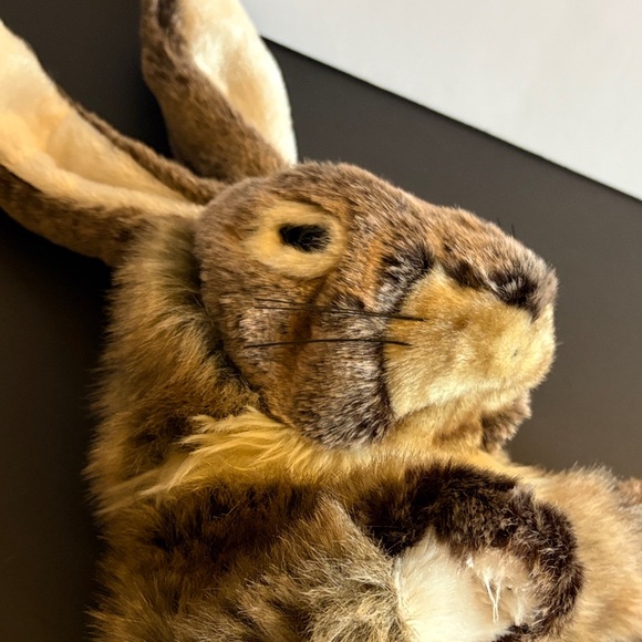 Folkmanis Brown Rabbit Hand Puppet Very Soft - Picture 6 of 11
